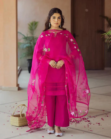 PINK KURTA SET